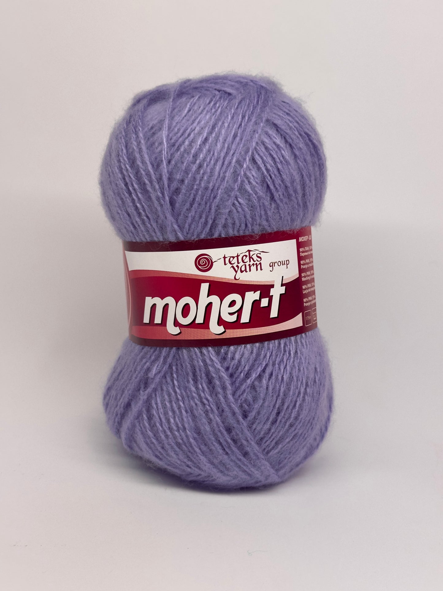 Makedonska Vunica za pletenje Moher-T 90% Pan, 10% Pan 50g/175m