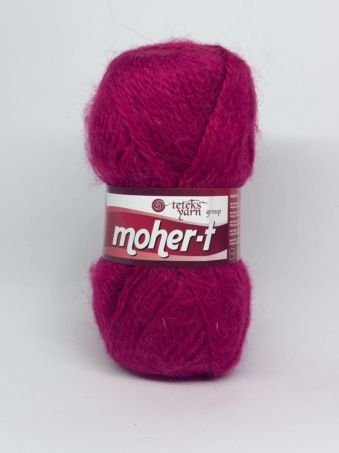Makedonska Vunica za pletenje Moher-T 90% Pan, 10% Pan 50g/175m