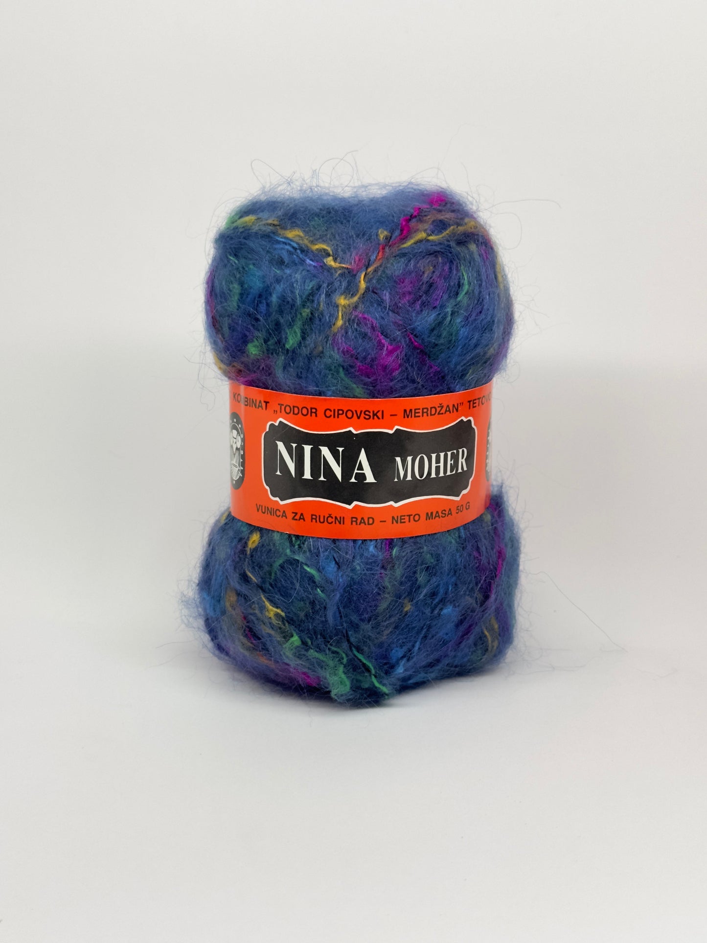 Makedonska Vunica za Pletenje Nina Moher 34% Moher, 66% Malon 50g/100m
