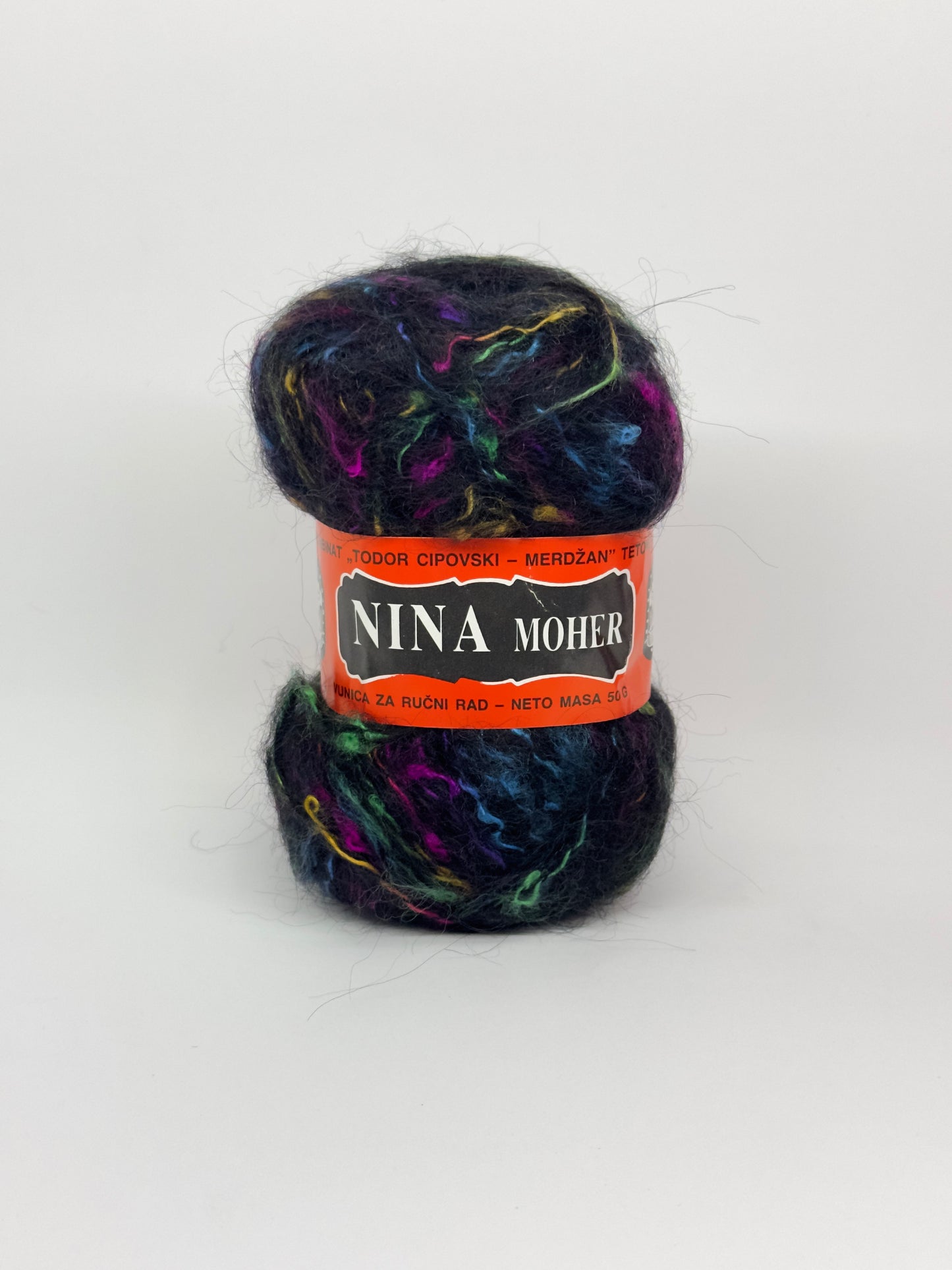 Makedonska Vunica za Pletenje Nina Moher 34% Moher, 66% Malon 50g/100m