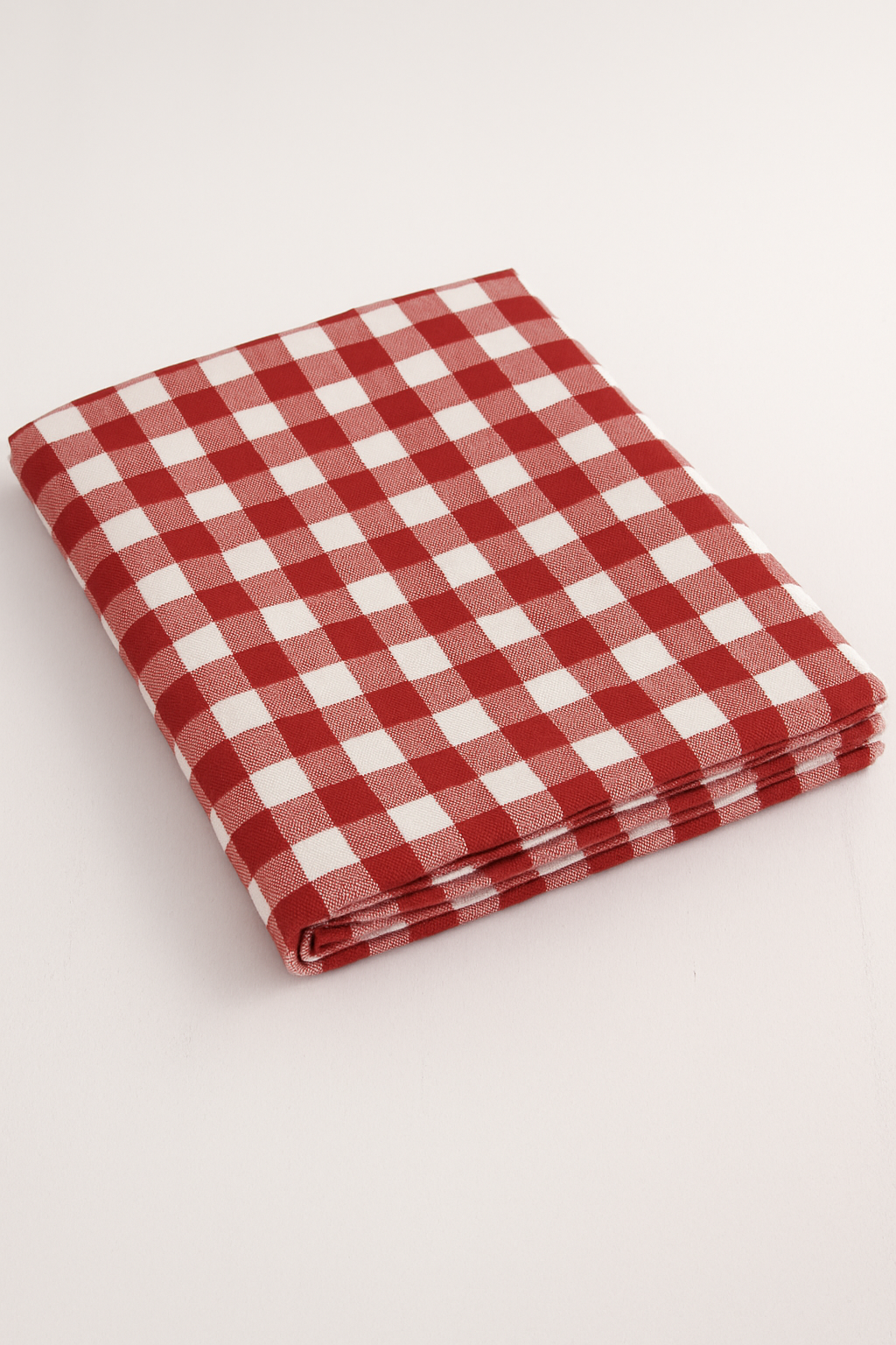 100% Pamucni Crveni Karirani Stolnjak Kanafast – Više Dimenzija (130x130, 130x170, fi130…)