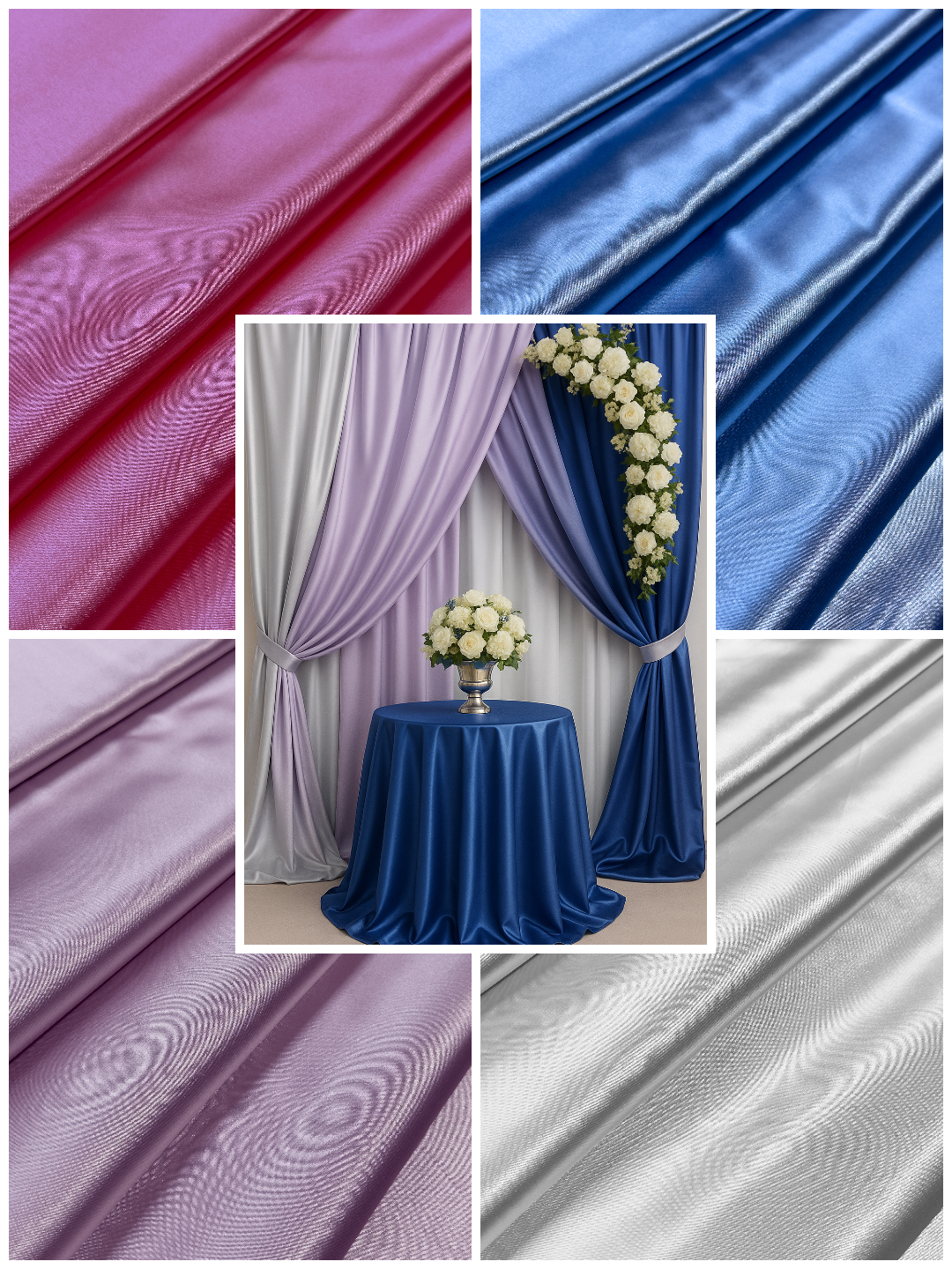 Saten Silk – Dekoracije, Haljine, Košulje, Posteljine