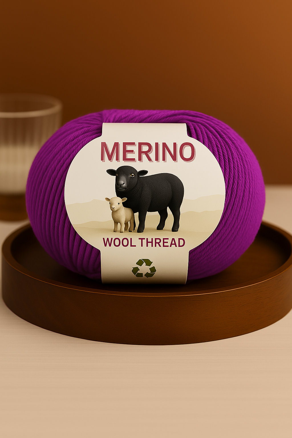 Vunica za Pletenje Merino vuna – 50g/125m
