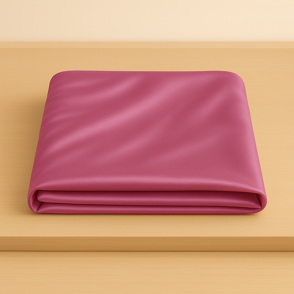 Pink Damast Glat Gotov Stolnjak Više Dimenzija (135x135, 180x135, 220x135, 275x135)