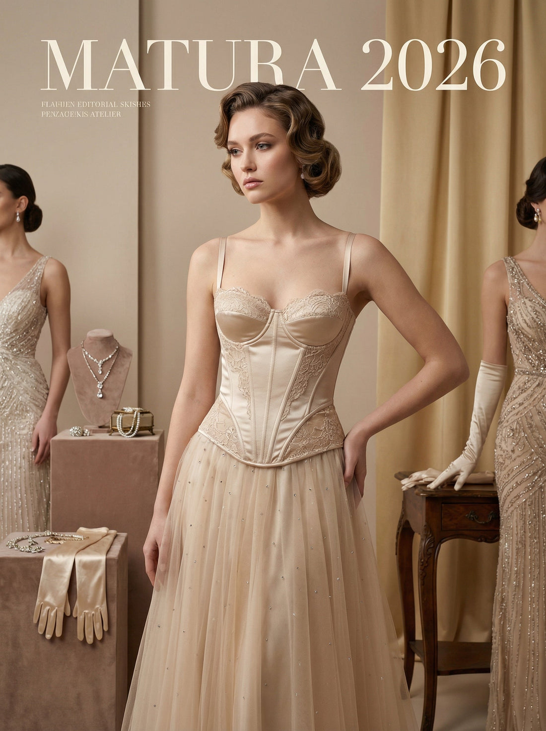 Maturske haljine 2026 – najbolji materijali za svečane haljine (saten, brokat, likra, scuba)