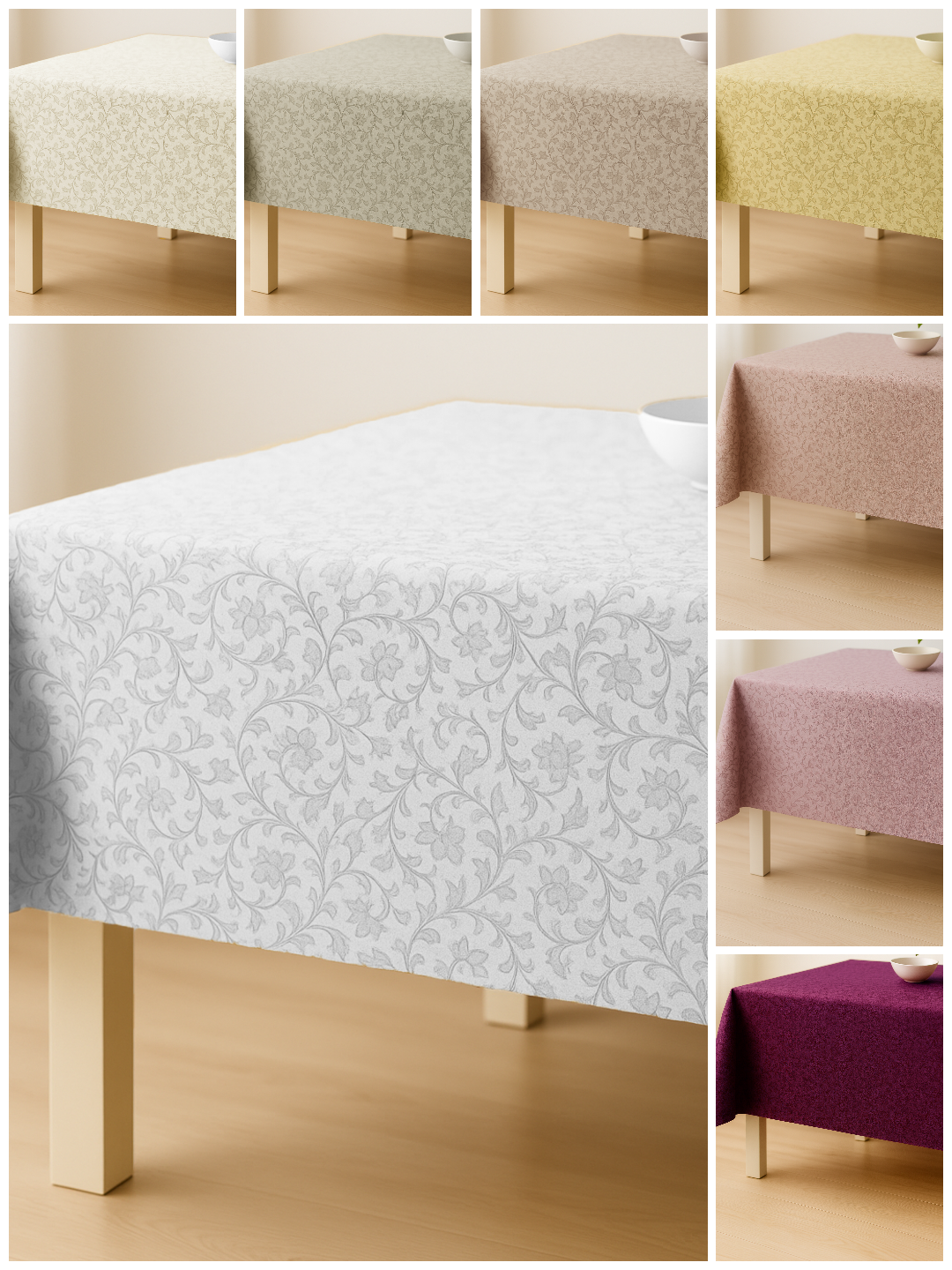 Gotovi Stolnjaci Damast Grancica