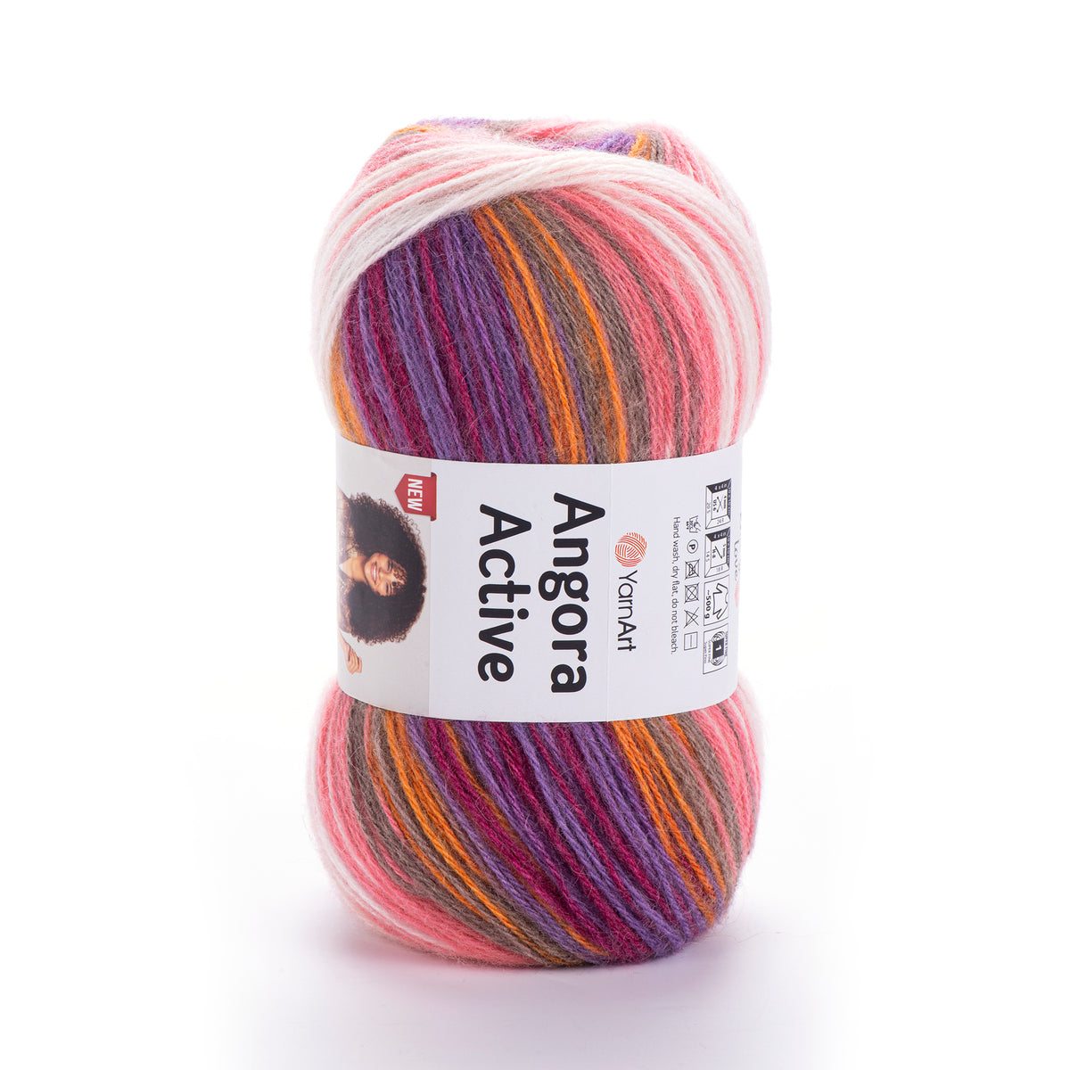 Turska Vunica za pletenje Angora Active 20% Vuna, 80% Akril 100g/500m ...