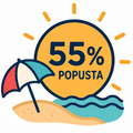 DO 55% POPUSTA