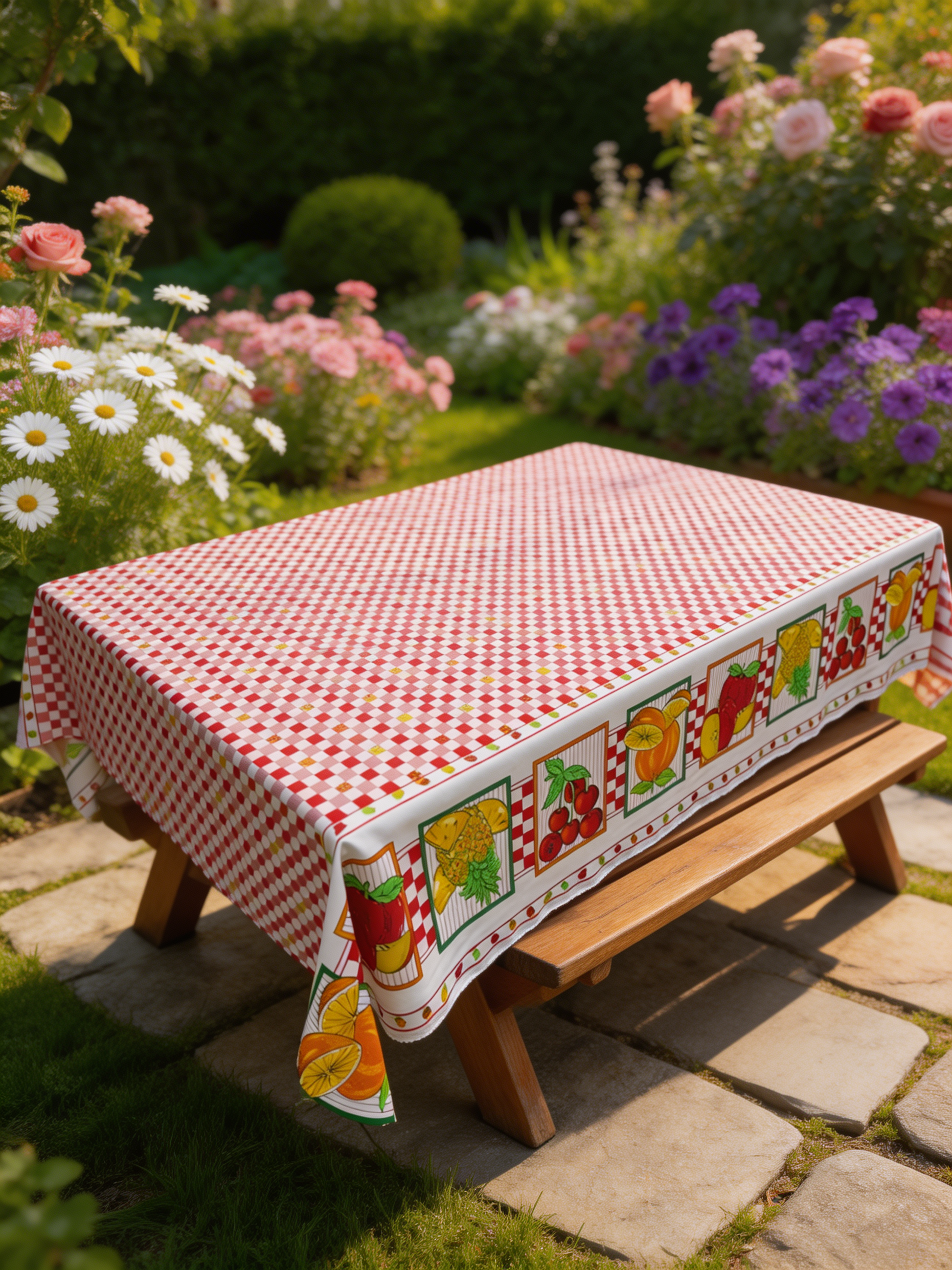 Prolecni Dekorativni Bastenski Stolnjak - DjinaTeks