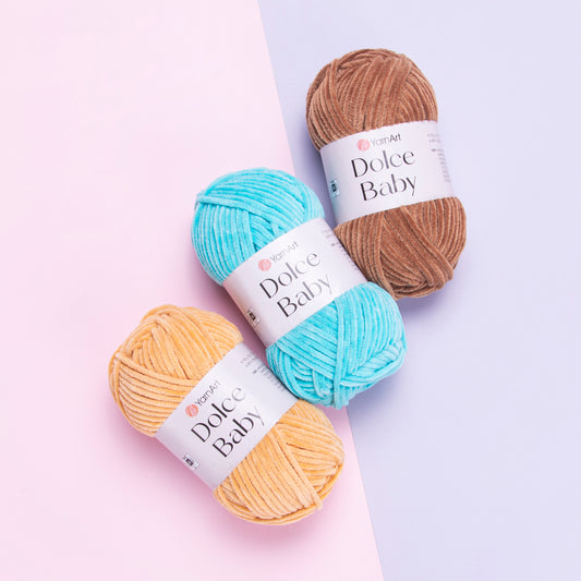 Turska Vunica Dolce Baby 100% Mikro poliester 50g/80m