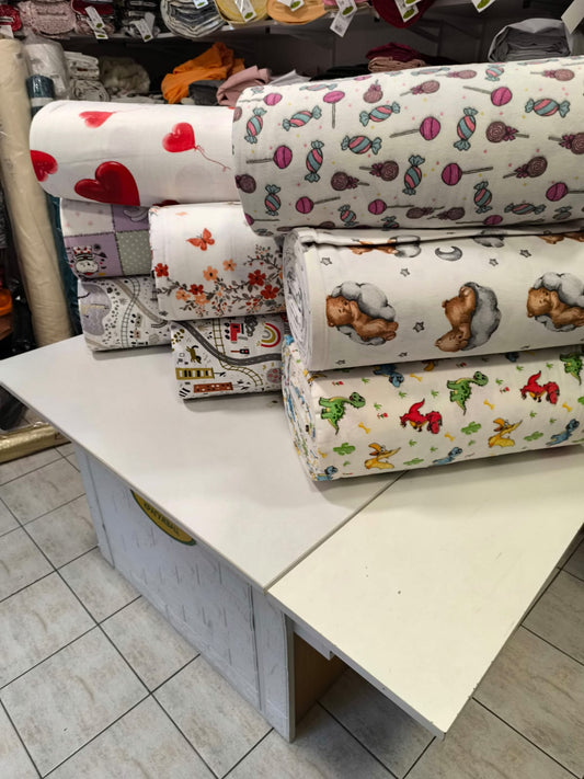 Flanel Šareni-240cm Posteljine Jastucnice Carsavi Decije Posteljine