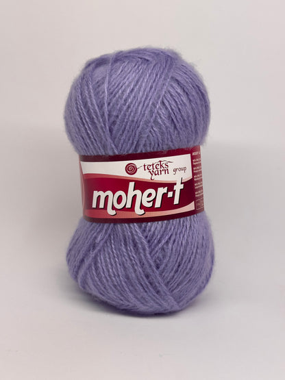Makedonska Vunica za pletenje Moher-T 90% Pan, 10% Pan 50g/175m