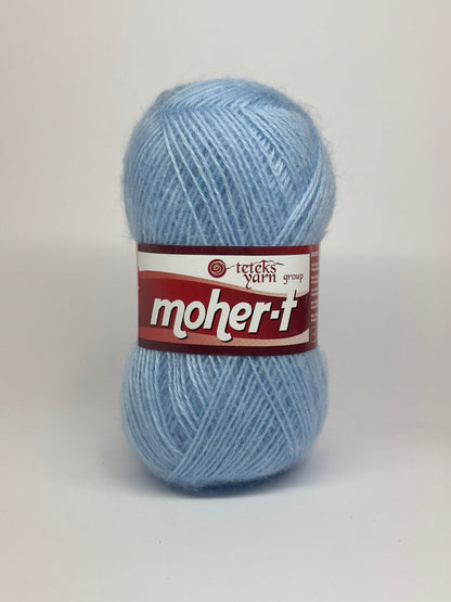 Makedonska Vunica za pletenje Moher-T 90% Pan, 10% Pan 50g/175m