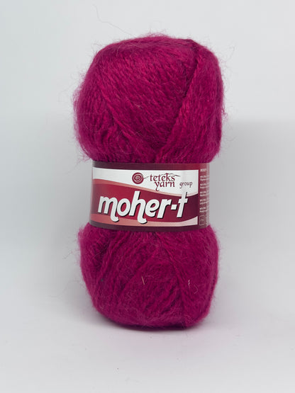 Makedonska Vunica za pletenje Moher-T 90% Pan, 10% Pan 50g/175m