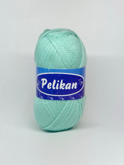 Makedonska Vunica za Pletenje Pelikan 100% Pan 100g/142m