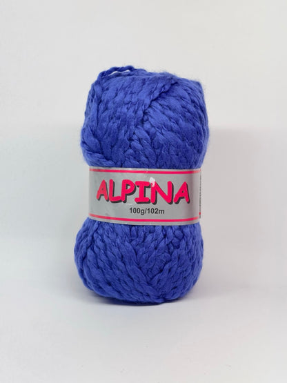 Makedonska Vunica za Pletenje Alpina 100% Akril 100g/102m