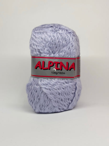 Makedonska Vunica za Pletenje Alpina 100% Akril 100g/102m