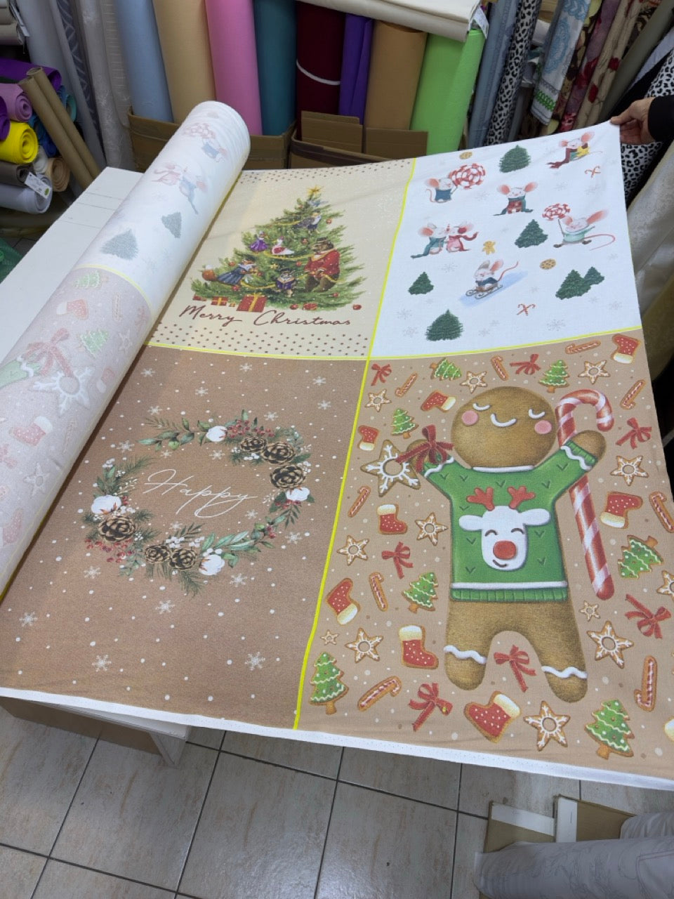 Novogodisnji Stolnjaci Novogodisnje Krpe - DjinaTeks