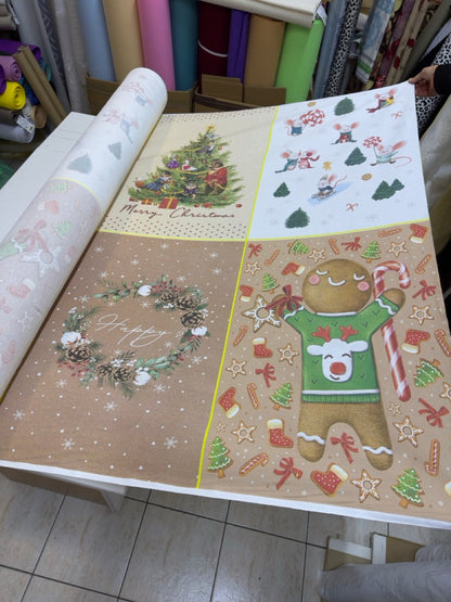 Novogodisnji Stolnjaci Novogodisnje Krpe - DjinaTeks