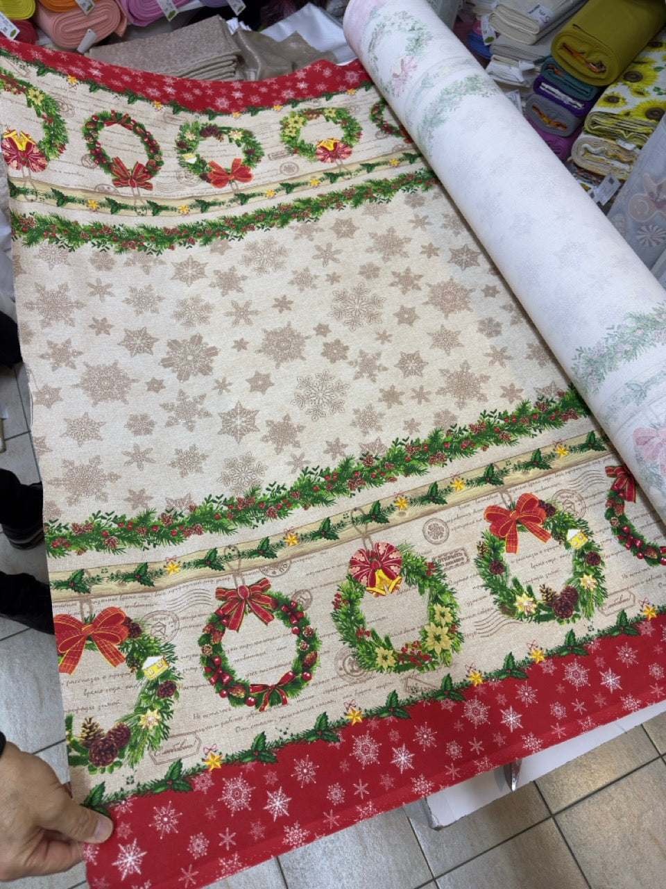 Novogodisnji Stolnjaci Novogodisnje Krpe - DjinaTeks