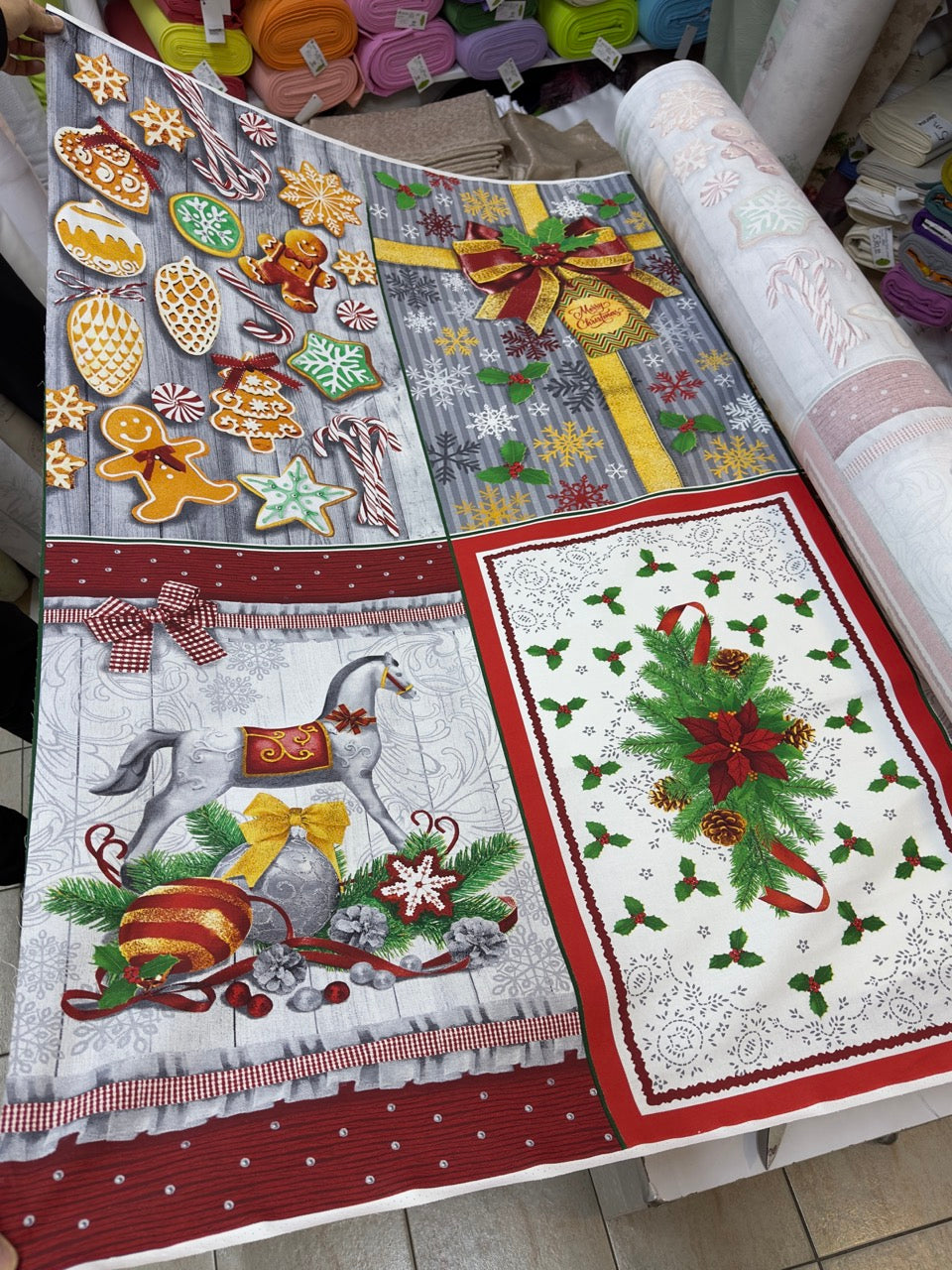 Novogodisnji Stolnjaci Novogodisnje Krpe - DjinaTeks