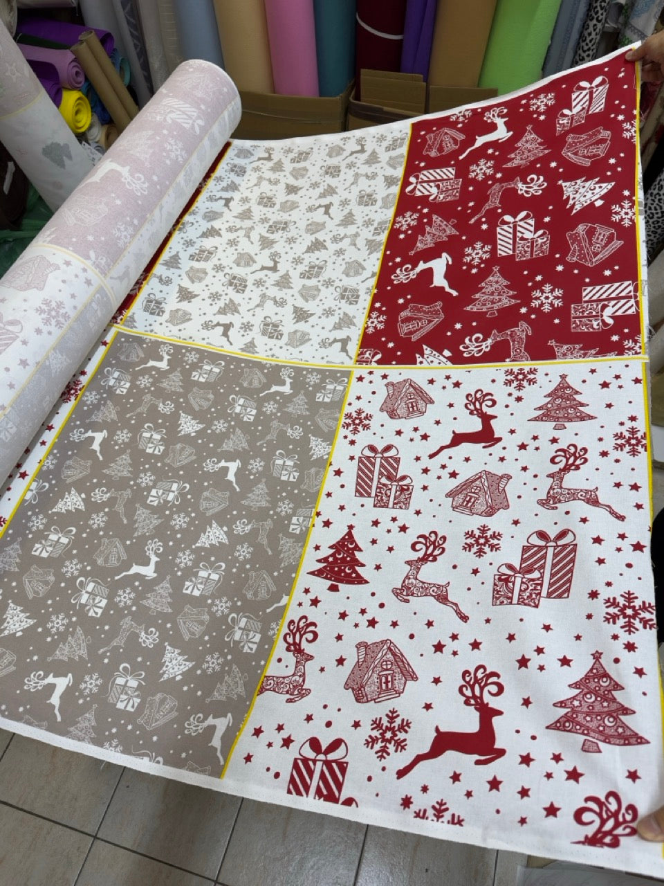 Novogodisnji Stolnjaci Novogodisnje Krpe - DjinaTeks