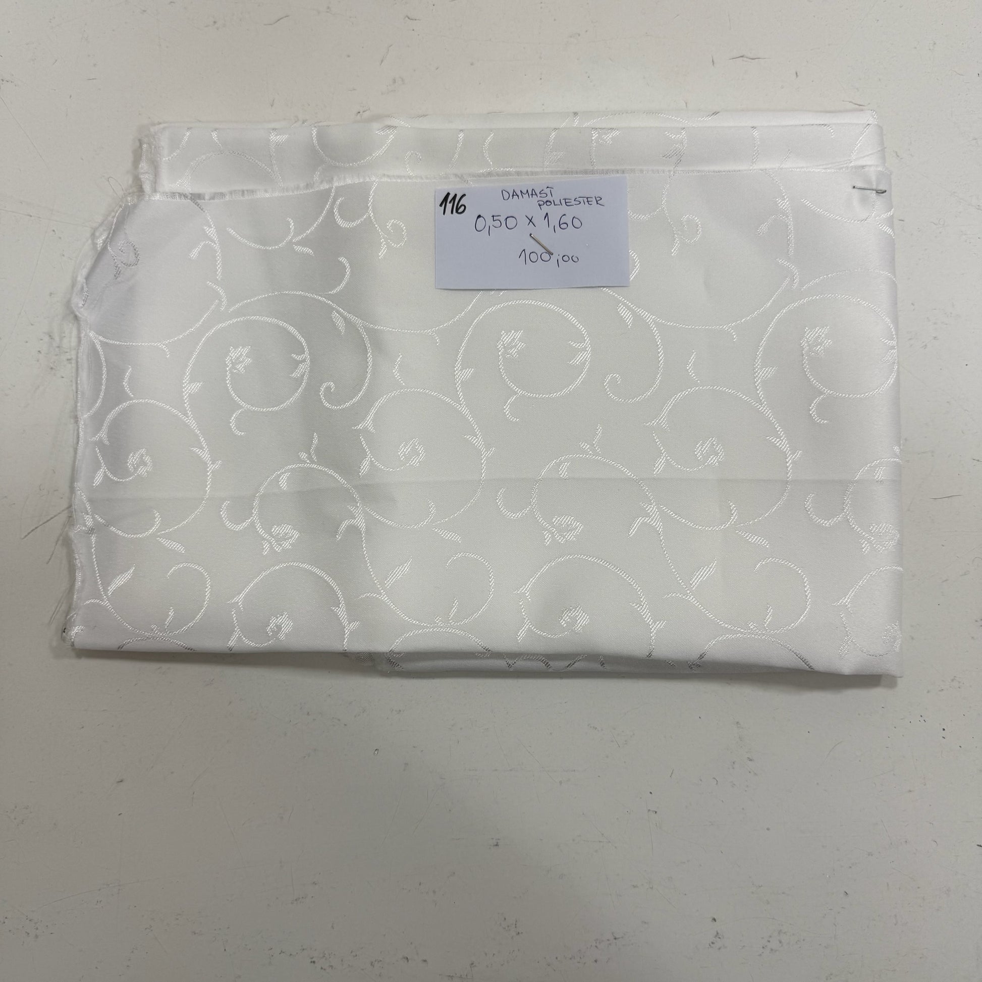 0116 DAMAS POLIESTER 0,50x1,60 - DjinaTeks