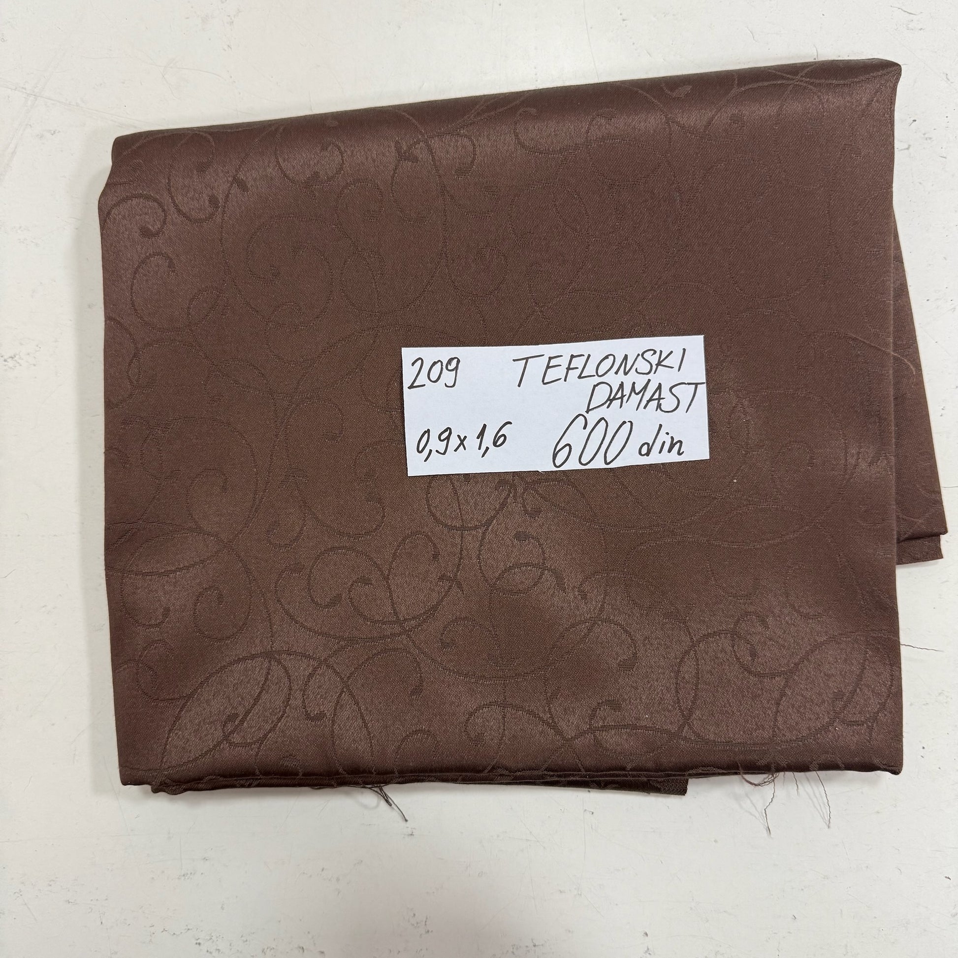0209 TEFLONSKI DAMAST 0,9×1,6 - DjinaTeks