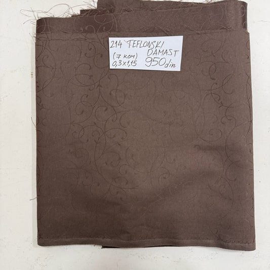 0214 TEFLONSKI DAMAST 0,3x1,15(7 KOM)