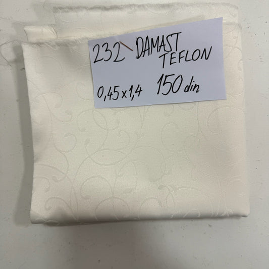0232 DAMAST TEFLON 0,45x1,4