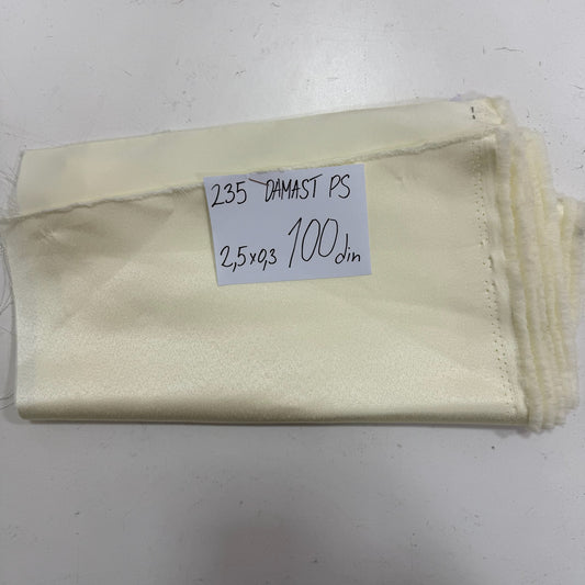 0235 DAMAST PS 2,5x0,3