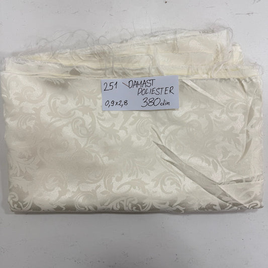0251 DAMAST POLIESTER 0,9x2,8