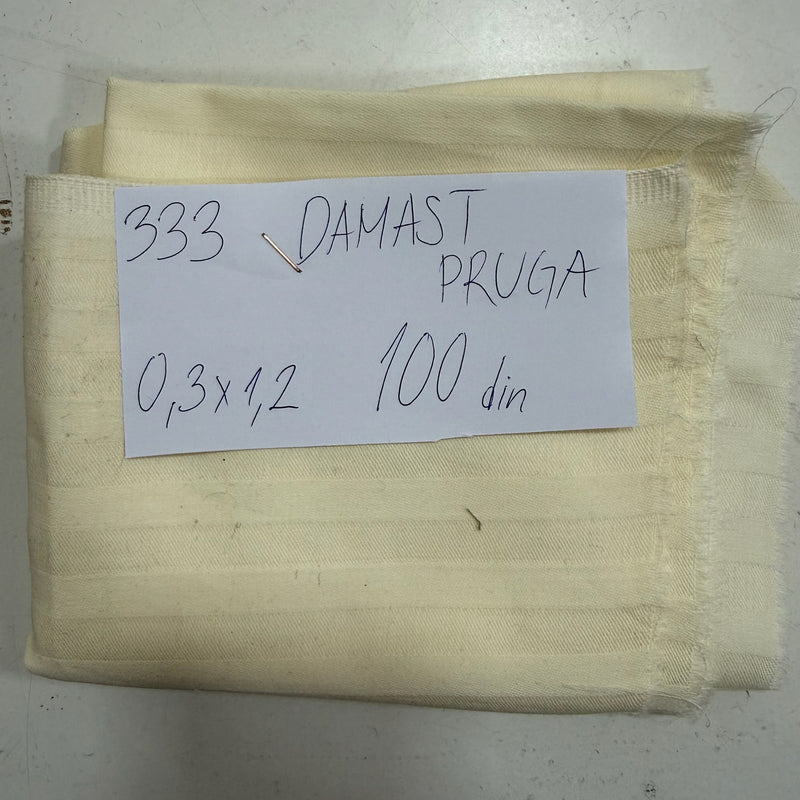 0333 DAMAST PRUGA 0,3x1,2