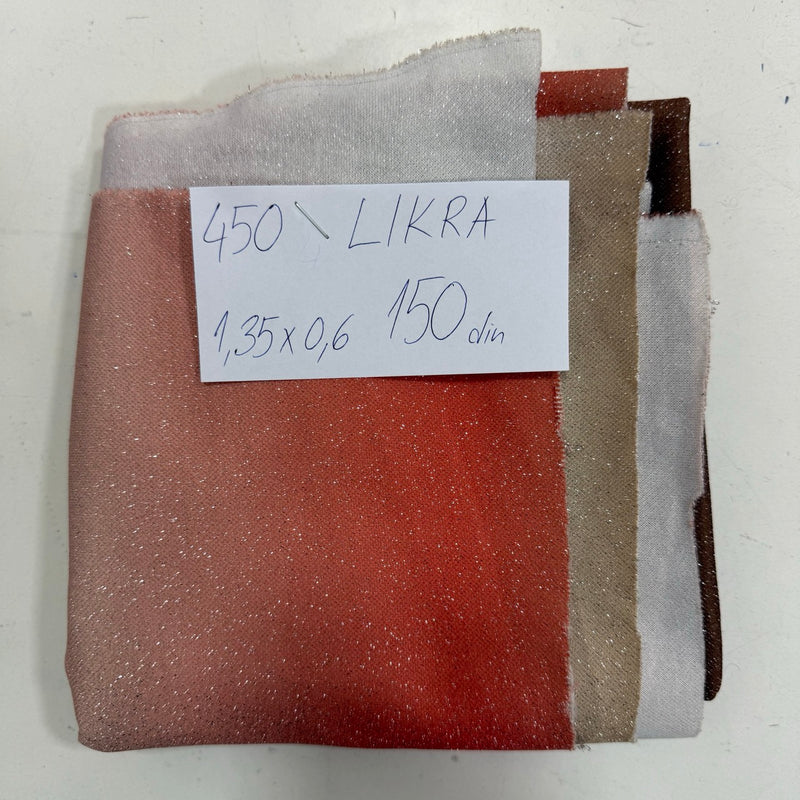 450 LIKRA 1,3x0,6