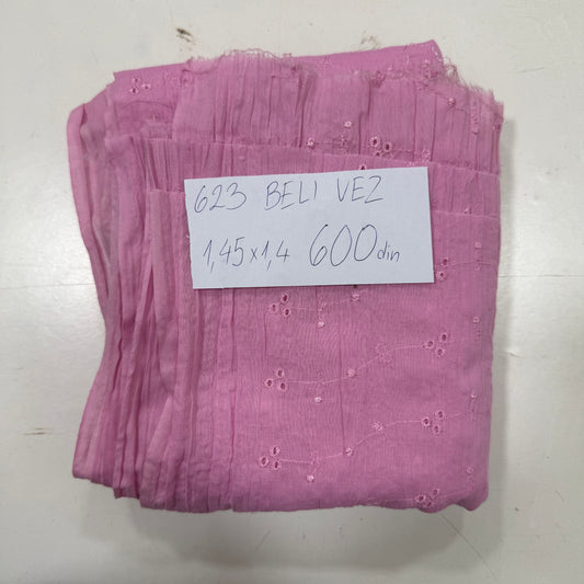 0623 BELI VEZ 1,45x1,4 - DjinaTeks