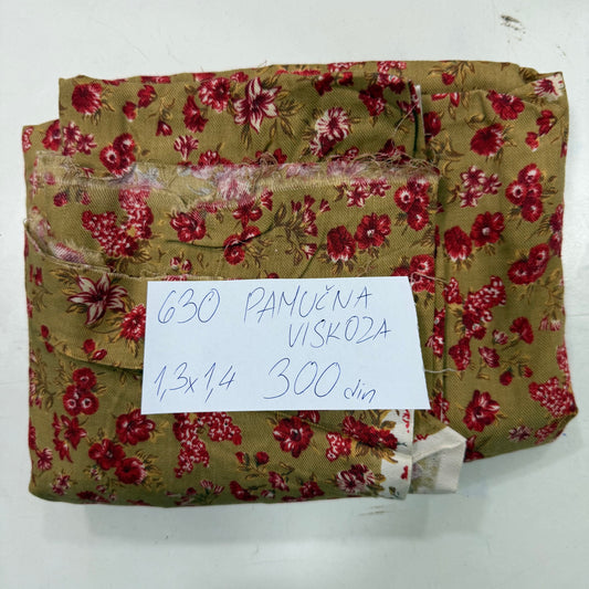 0630 PAMUČNA VISKOZA 1,3x1,4 - DjinaTeks