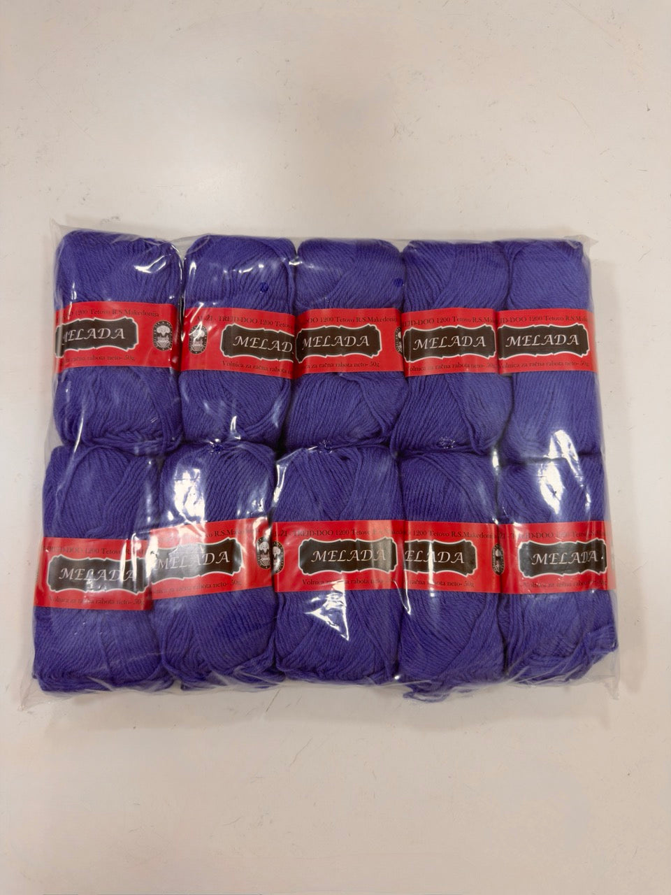 Makedonska Vunica za Pletenje MELADA 100% Pan 50g/142m