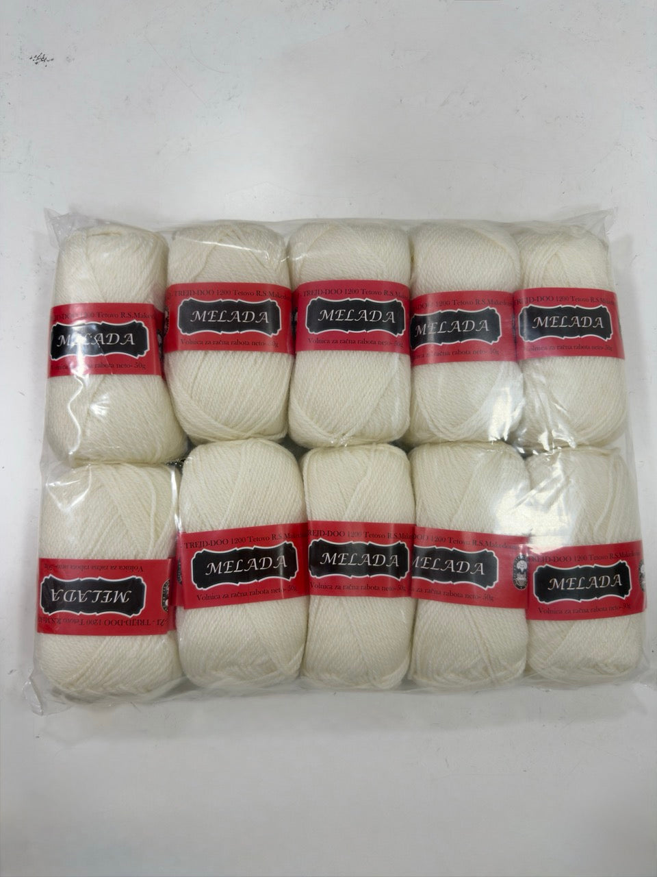 Makedonska Vunica za Pletenje MELADA 100% Pan 50g/142m