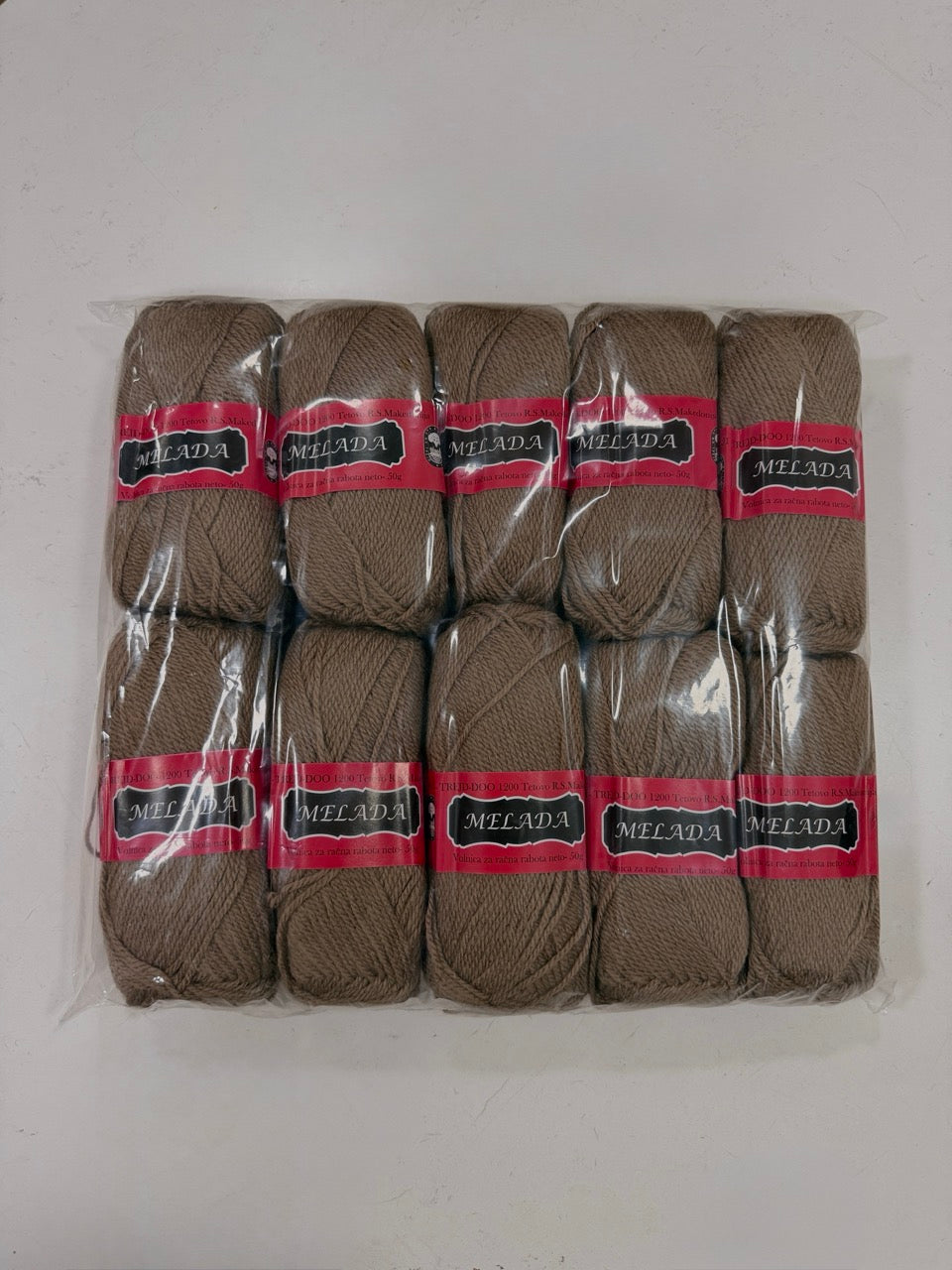 Makedonska Vunica za Pletenje MELADA 100% Pan 50g/142m