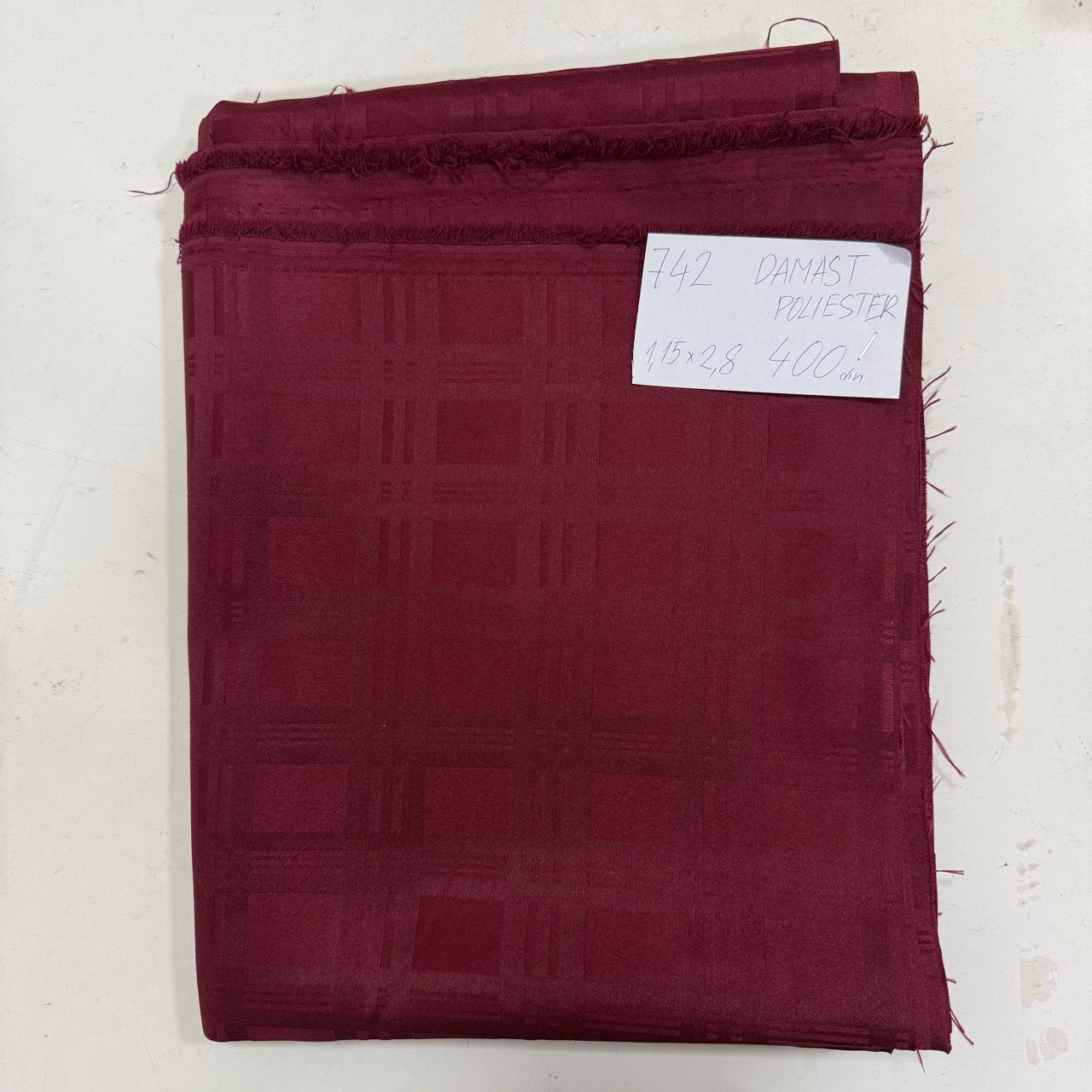 742 DAMAST POLIESTER 1,15x2,8 - DjinaTeks