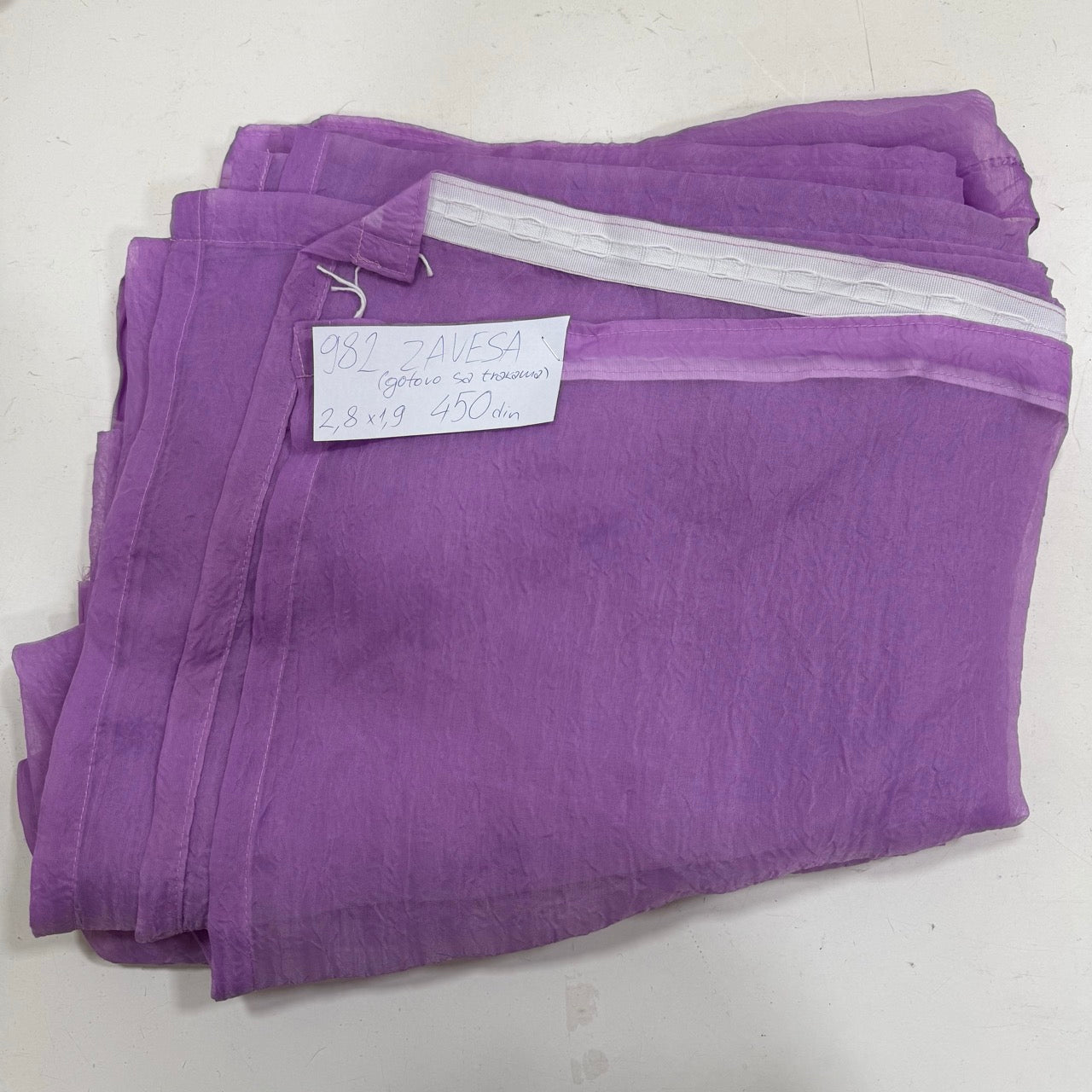 982 ZAVESA (gotovo sa trakom) 2,8x1,9
