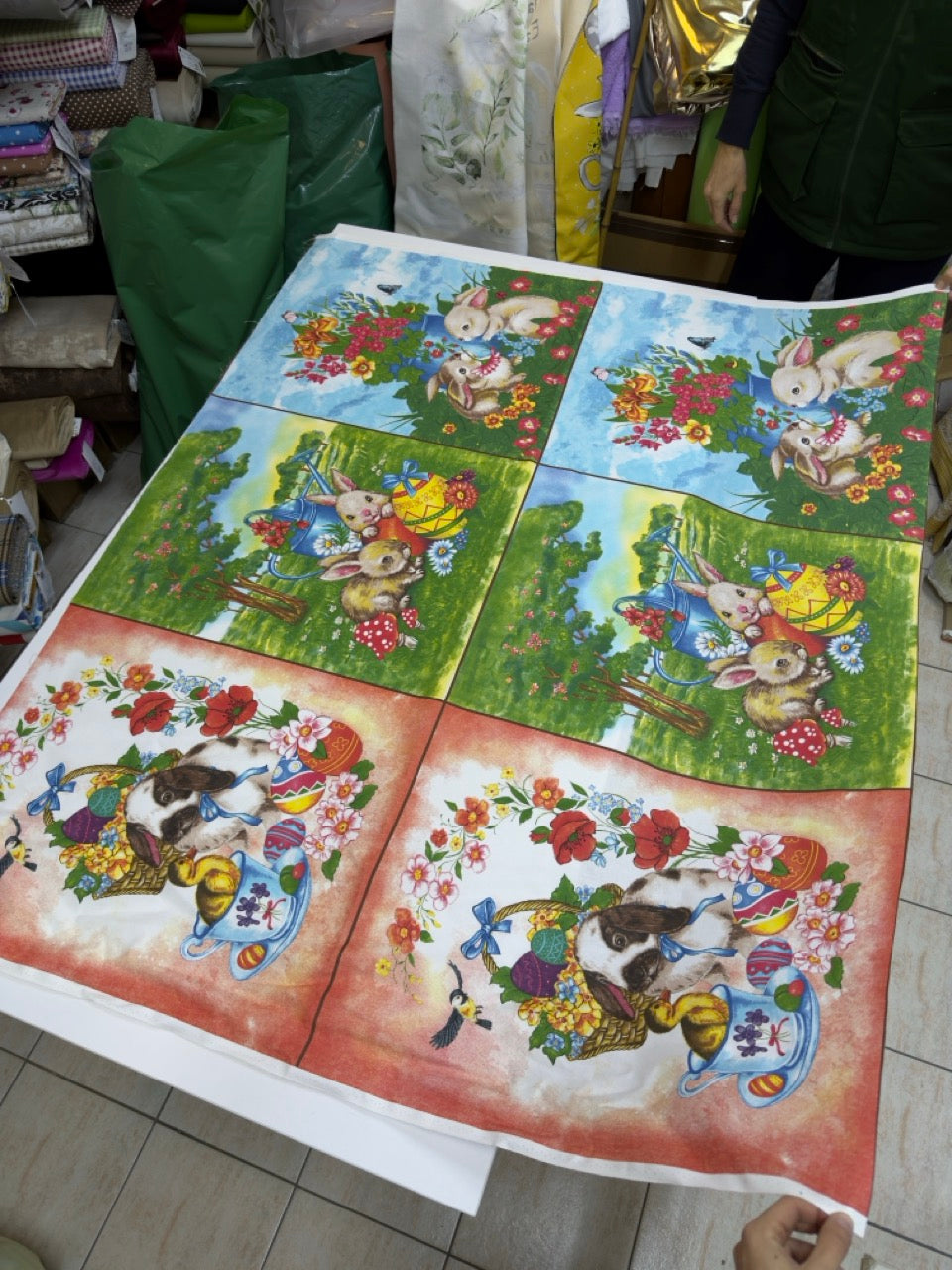 Vaskršnje krpe na metar - DjinaTeks