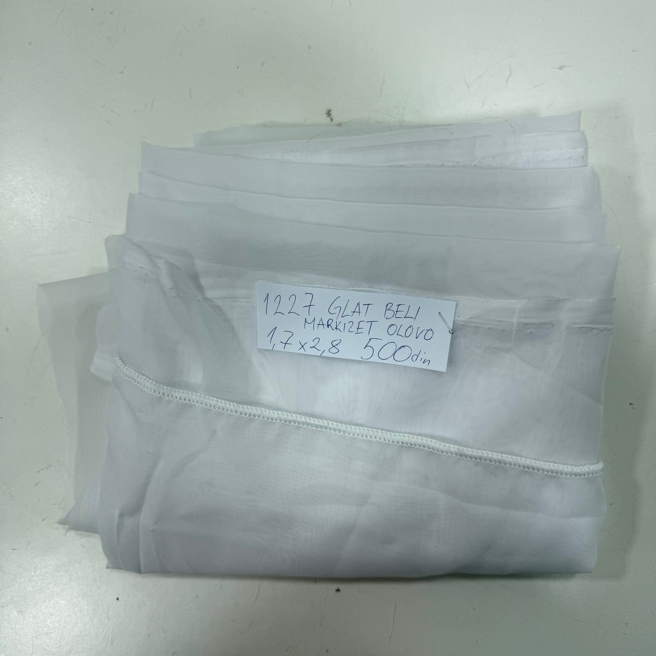 1227 GLAT BELI MARKIZET OLOVO 1,7x2,8