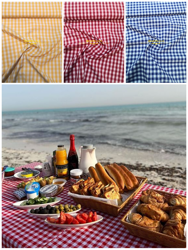 Kanafas pamučni OR Karirani Stolnjaci Zavese Draperi za Kafane Etno Selo Dekoracije djinateks metraza pozamanterija