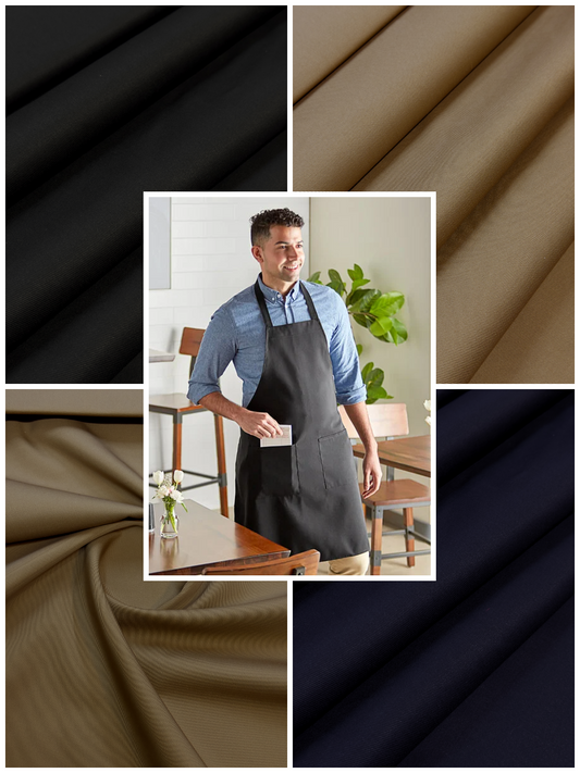 Keper pamuk 300g Kecelje za Kuhinju Kecelje HTZ Oprema Uniforme Pantalone Suknje DjinaTeks Metraza Pozamanterija