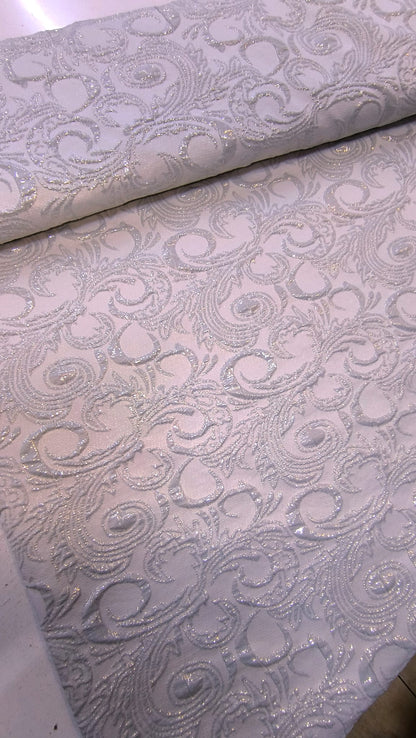 Brokat BAROK 925 – Luksuzni barokni brokat za maturske i svečane haljine - DjinaTeks