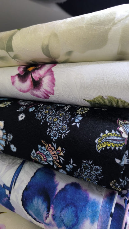 Brokat SPRING – floralni brokat za maturske i svečane haljine - DjinaTeks