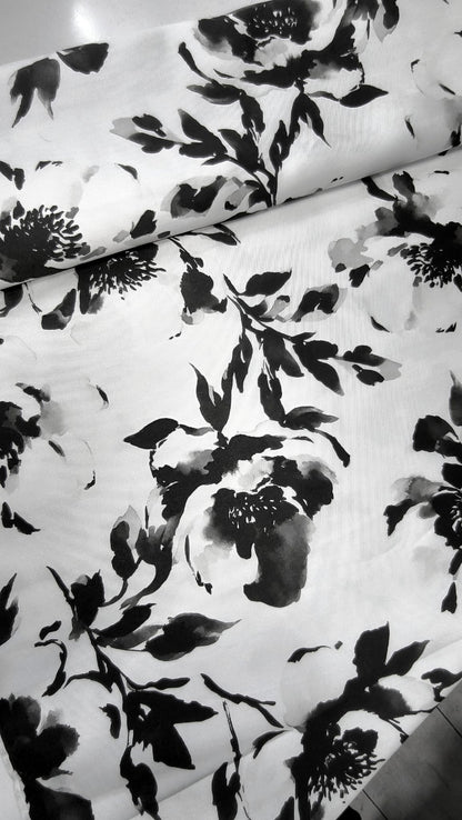 Brokat saten – dezenirani materijal za maturske i svečane haljine - DjinaTeks