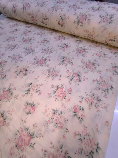 Krep Muslin Šareni Pamuk – Lagan i Prozračan Materijal za Letnju Odecu - DjinaTeks