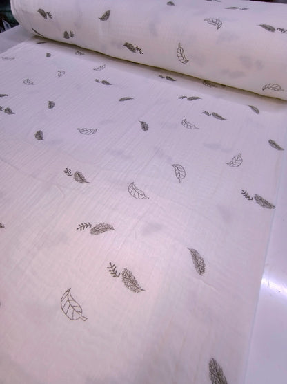 Krep Muslin Šareni Pamuk – Lagan i Prozračan Materijal za Letnju Odecu - DjinaTeks